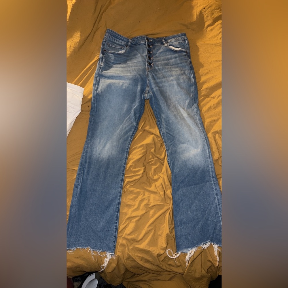 American eagle high rise skinny kick size 20